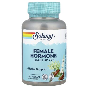 Solaray SP-7C Female Hormone Blend, 180 Vegetarian Capsules