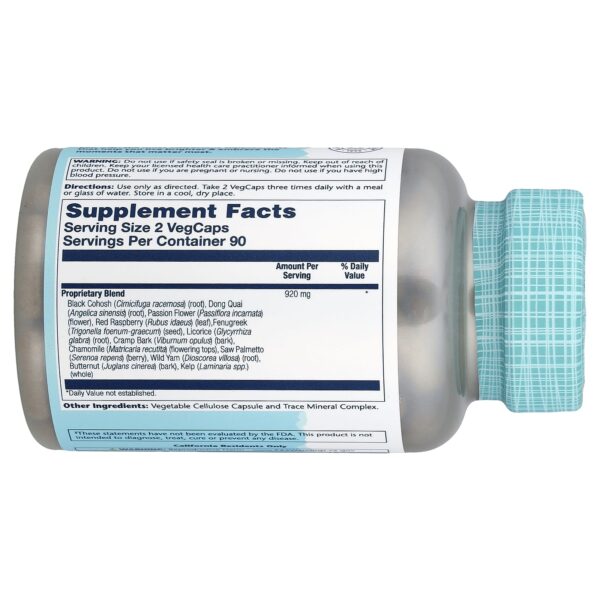 Solaray SP-7C Female Hormone Blend, 180 Vegetarian Capsules