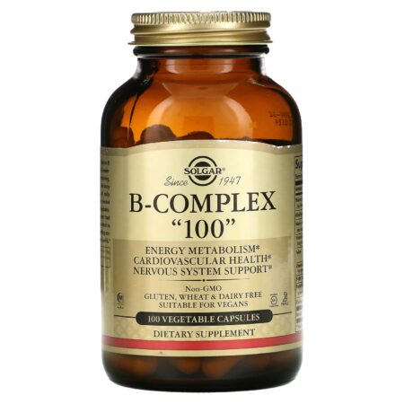 Solgar, B-Complex "100", 100 vegetable capsules