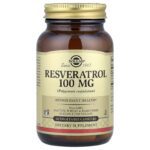 Solgar Resveratrol 100 mg 60 vegetarian capsules