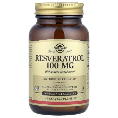 Solgar Resveratrol 100 mg 60 vegetarian capsules
