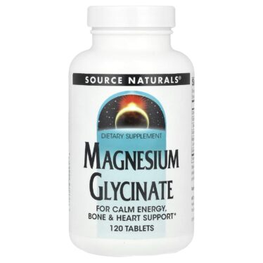 Source Naturals, Magnesium Glycinate, 120 tablets