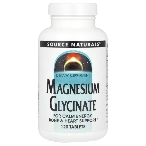 Source Naturals, Magnesium Glycinate, 120 tablets