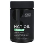 Sports Research MCT Oil, Coconut Oil 3000 mg, 120 capsules