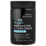 Sports Research, Magtein®, Magnesium L-Threonate, 2000 mg, 90 vegetable capsules