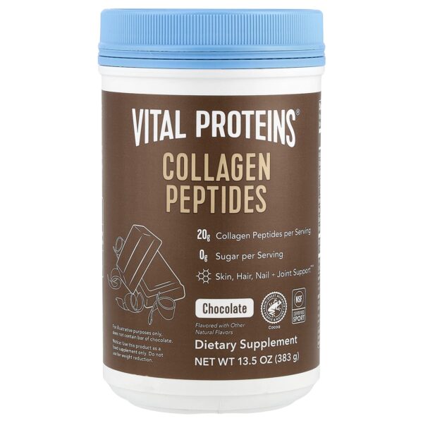 Vital Proteins, collagen peptides, chocolate, 383 g