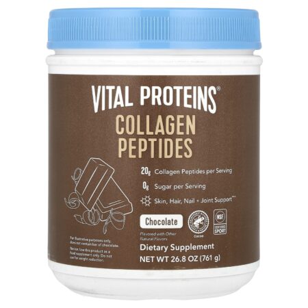Vital Proteins, collagen peptides, chocolate, 761 g