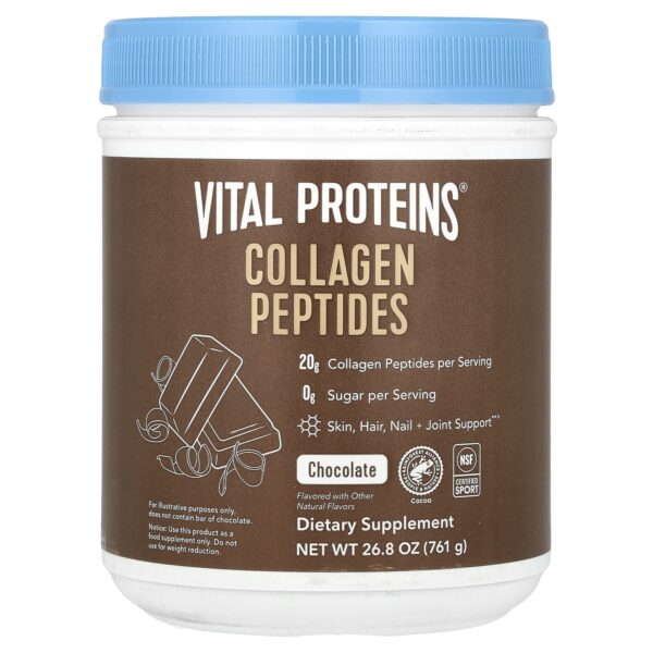 Vital Proteins, collagen peptides, chocolate, 761 g