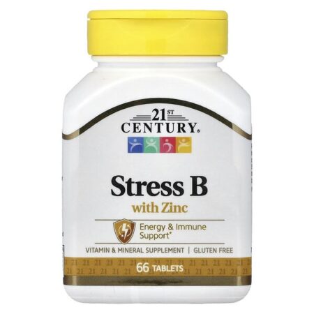 21st Century Stress B with zinc 66 tablets