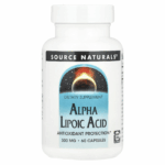 Source Naturals Alpha-Lipoic Acid, 300 mg, 60 Softgels