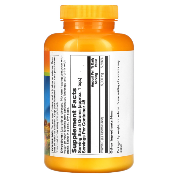 Thompson, Vitamin C powder, 5000 mg, 230 g