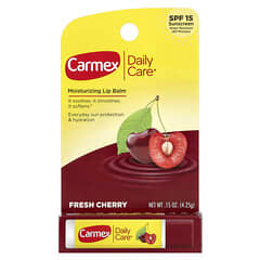 Carmex Daily Care® Moisturizing Lip Balm, SPF 15, Fresh Cherry, 4.25 g