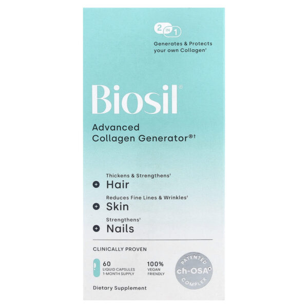 Biosil, Advanced Collagen Generator®, 60 liquid capsules