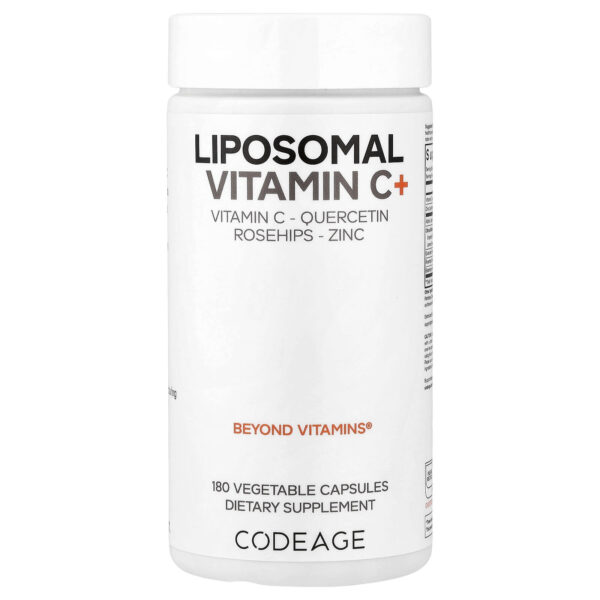 CODEAGE Liposomal Vitamin C+180 vegetable capsules