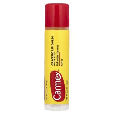 Carmex Classic Lip Balm, Medicinal, SPF 15, 4.25 g