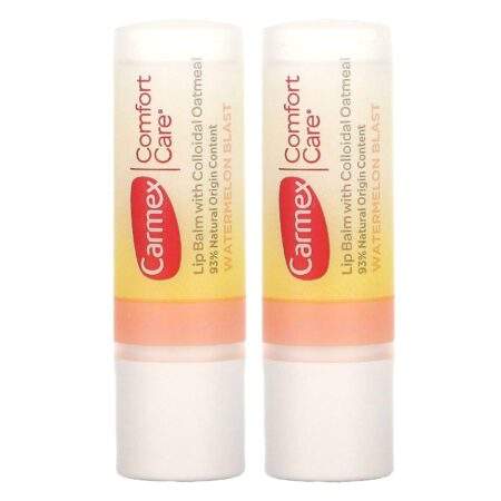 Carmex Comfort Care Lip Balm Watermelon Burst 2 Sticks 4.25 g