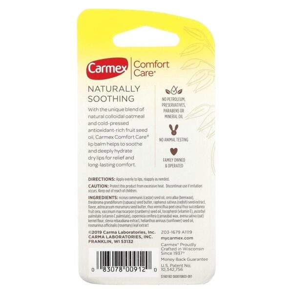 Carmex Comfort Care Lip Balm Watermelon Burst 2 Sticks 4.25 g