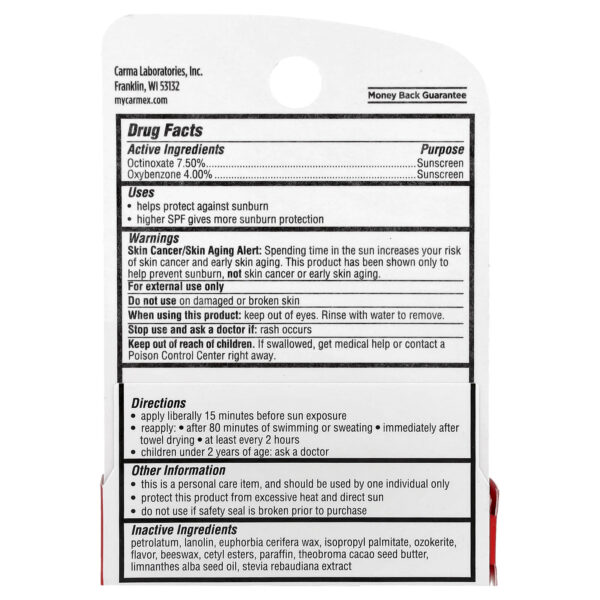 Carmex Daily Care, Moisturizing Lip Balm, Strawberry, SPF15 4.25 g