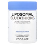 Coding, Liposomal Glutathione, 60 vegetable capsules (250 mg each)