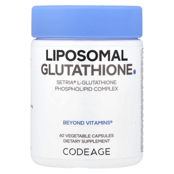 Coding, Liposomal Glutathione, 60 vegetable capsules (250 mg each)