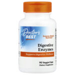 Doctor's BEST Best Digestive Enzymes, All Vegetarian, 90 Vegetable Capsules