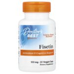 Doctor's BEST Fisetin with Novusetin, 100 mg, 30 vegetarian capsules