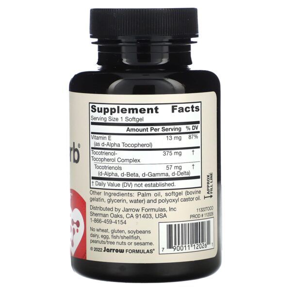 Jarrow Formulas, Toco-Sorb, 60 softgel capsules