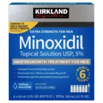 Kirkland Minoxidil 5% Pour Hommes 6 Flacons de 60ml