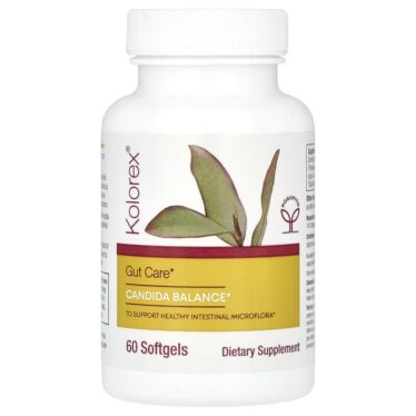 Kolorex, Advanced Candidiasis Treatment, 60 Softgel Capsules