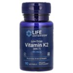 Life Extension vitamin K2 (MK-7), 45 mcg, 90 capsules