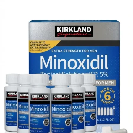 Kirkland Minoxidil 5% Pour Hommes 6 Flacons de 60ml