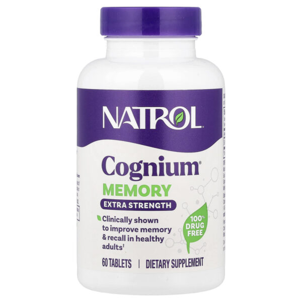 Natrol, Cognium® Memory, 200 mg, 60 comprimés
