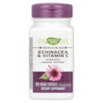 Nature'S Way Echinacea & Vitamin C 100 Vegan Caps
