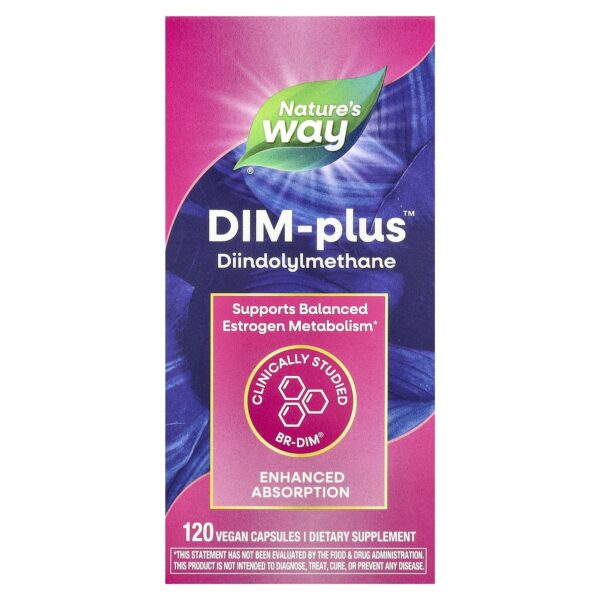 Nature's Way, DIM-Plus™, 120 vegan capsules
