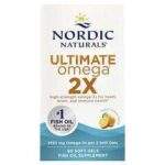 Nordic Naturals Nordic Naturals, Ultimate Omega® 2X, Lemon 2150mg, 60 Softgels