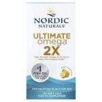 Nordic Naturals Ultimate Omega® 2X, Lemon, 2150mg 120 softgels