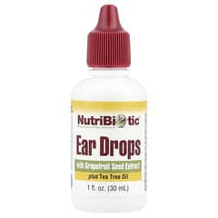 Nutribiotic Ear Drops with Grapefruit Seed Extract and Tea Tree Oil, 30 ml