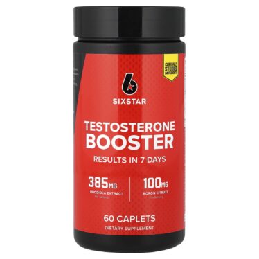 SIXSTAR, Testosterone Booster, 60 Capsule Tablets