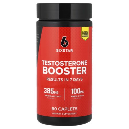 SIXSTAR, Testosterone Booster, 60 Capsule Tablets