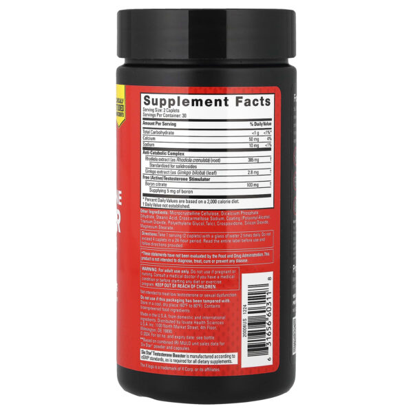 SIXSTAR, Testosterone Booster, 60 Capsule Tablets