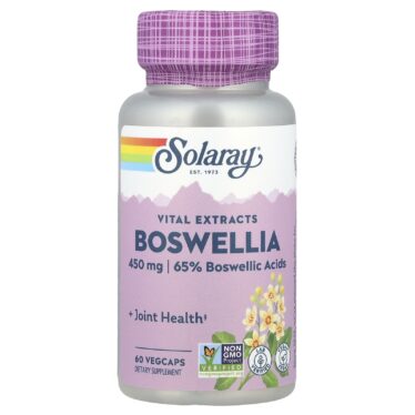 Solaray, Vital Extracts, Boswellia, 450 mg, 60 VegCaps