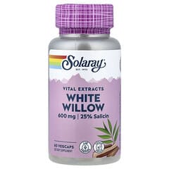 Solaray, Vital Extracts, White Willow, 60 Vegetable Capsules