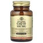 Solgar Megasorb CoQ-10, 100 mg, 60 softgels