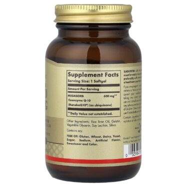 Solgar Megasorb CoQ-10, 600 mg, 30 softgels