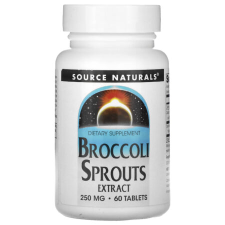 Source Naturals Broccoli Sprout Extract, 250 mg, 60 tablets