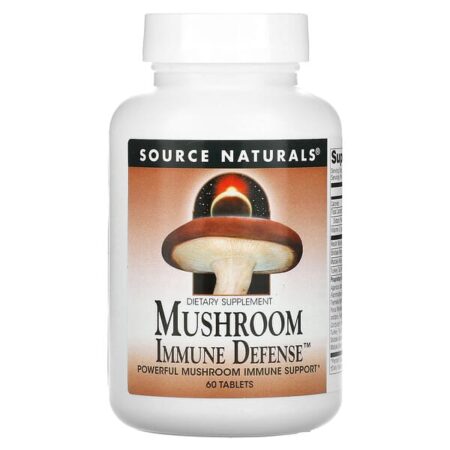 Source Naturals, Immune Defense Mushrooms, 16 Mushroom Complex, 60 Tablets