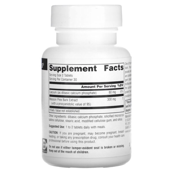 Source Naturals, Pine Bark Extract, 150 mg, 60 tablets