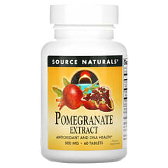Source Naturals Pomegranate Extract, 500 mg, 60 tablets.