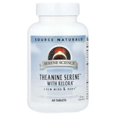 Source Naturals Serene Science, Theanine Serene With Relora, 60 Tablets