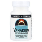 Source Naturals Vanadium with Chromium, 90 tablets